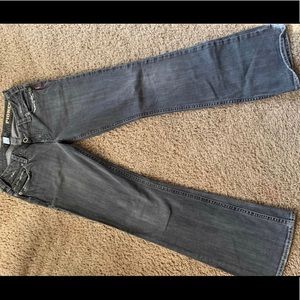 Silver Pioneer Jeans 31/33 greyish colored barely  worn